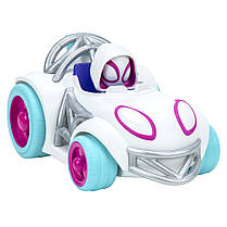 Машинка інерційна Spidey Pull Back Vehicle Ghost Spider (Привид-павук), фото 2