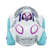 Машинка інерційна Spidey Pull Back Vehicle Ghost Spider (Привид-павук), фото 4