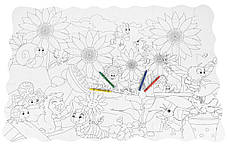 Пазл-розмальовка Same Toy Жуки на задньому дворі 50ел., фото 3