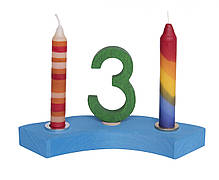 Підсвічник NIC — напівкруглий, синій, фото 5