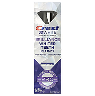 Отбеливающая зубная паста Crest 3D White Brilliance Whiter Teeth Fluoride Enamel Protect Pro, (85 g)