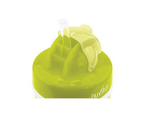 Поїльник Nuvita з трубочкою — 200 мл, 18+ місяців, салатовий, фото 2