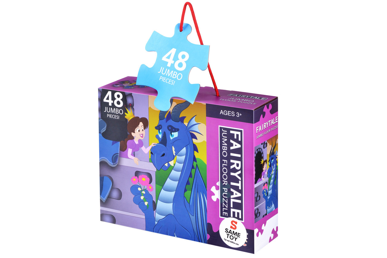 Пазл Same Toy Казка — 48 елементів, яскравий дитячий картонний набір