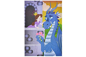 Пазл Same Toy Казка — 48 елементів, яскравий дитячий картонний набір, фото 3