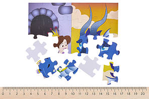 Пазл Same Toy Казка — 48 елементів, яскравий дитячий картонний набір, фото 4