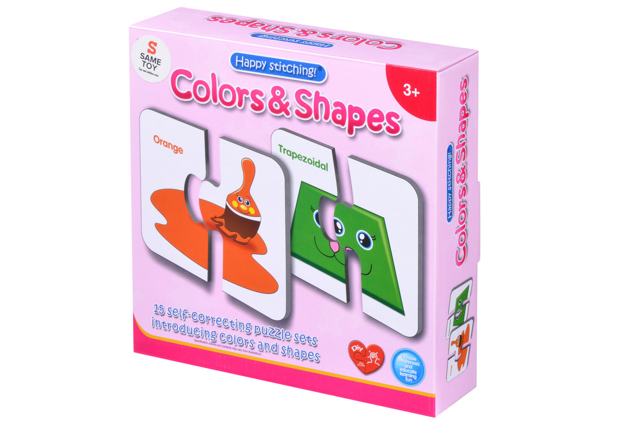 Пазл Same Toy Кольори і фігури 25ел.
