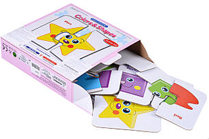 Пазл Same Toy Кольори і фігури 25ел., фото 2