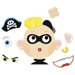 Розвивальна гра goki — Кумедні гримаси (Хлопчик), фото 1