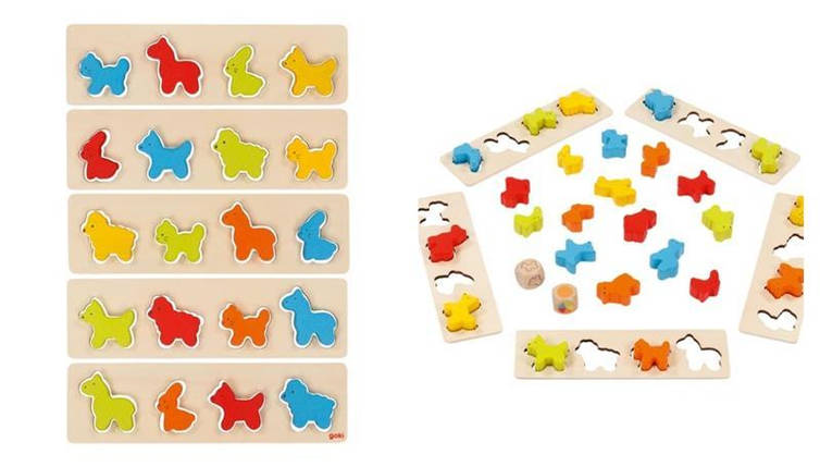 Сортер goki — тварини, фото 1