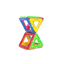 Конструктор Magplayer — магнітний набір, 14 елементів, стартовий комплект, MPB-14, фото 4