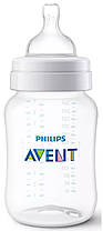 Бутилочка Philips Avent Anti-Colic — 260 мл, антиколікова система, силіконова соска, фото 4