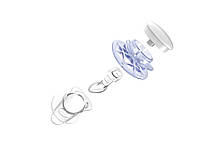 Пустушка симетрична Nuvita Air 0м+ 2 шт. світиться в темряві, фото 4