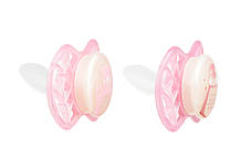 Пустушка Nuvita 7066 Air55 Explorer ортодонтична 0m+, світиться у темряві (ведмідь, пінгвін) 2шт, фото 2