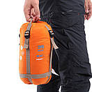 Спальний мішок ковдра ультралегкий Lixada LW180 +15 °C +9 °C Ragular 190 х 75 см Orange, фото 7