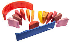 Конструктор nic — дерев’яний набір «Світанок червоний», розвивальний для дітей, фото 2