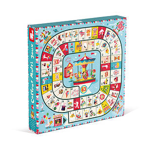 Настільна гра Janod — 5 в 1, фото 2