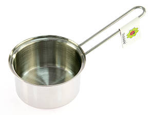 Ігрова каструлька nic — металева, 9 см, дитяча кухонна іграшка, фото 1