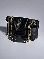 Женская сумка Yves Saint Laurent, черная женская сумка через плечо, кожаная женская сумка через плечо YSL