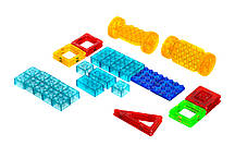 Конструктор Magplayer магнітний набір 32 ел., фото 5