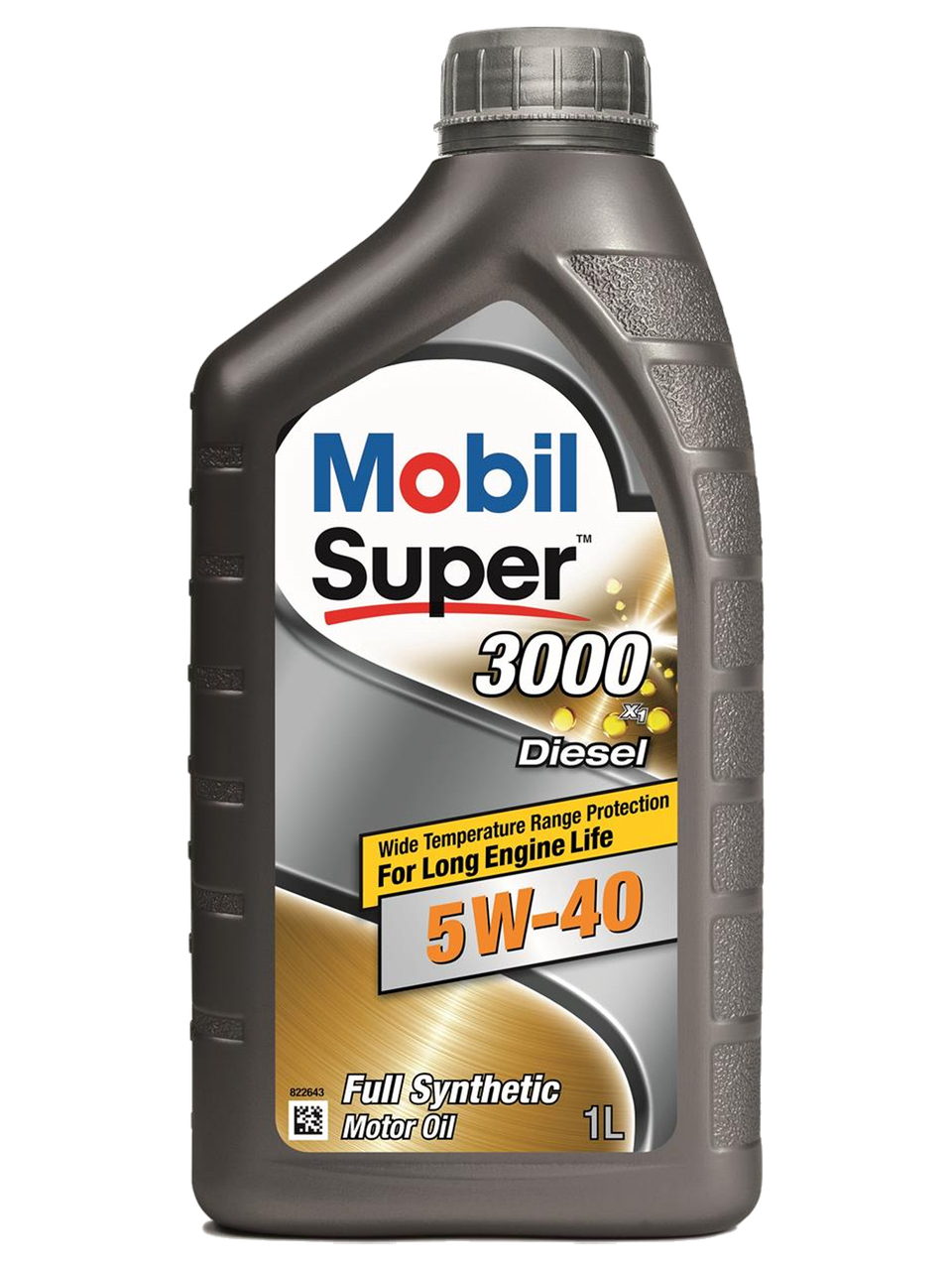 Олива моторна Super 3000 X1 Diesel 5W-40-1 л (152063) Mobil