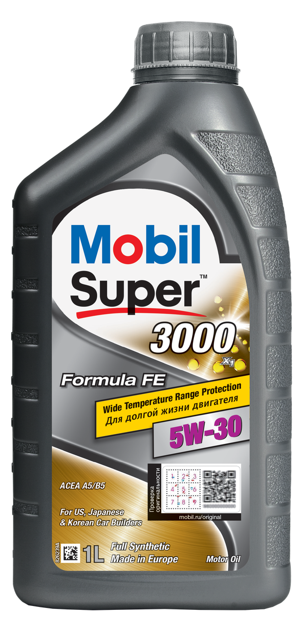 Олива моторна Super 3000 X1 Formula FE 5W-30 1 л (152565) Mobil