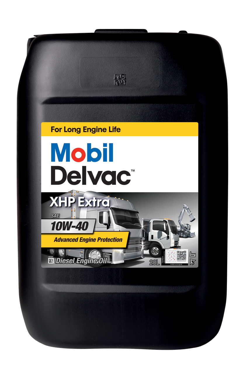Олива моторна Delvac XHP Extra 10W-40 20 л (152712) Mobil