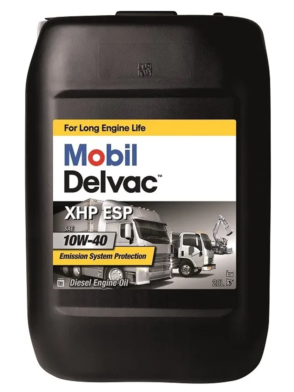 Олива моторна Delvac XHP ESP 10W-40 20 л (154379) Mobil