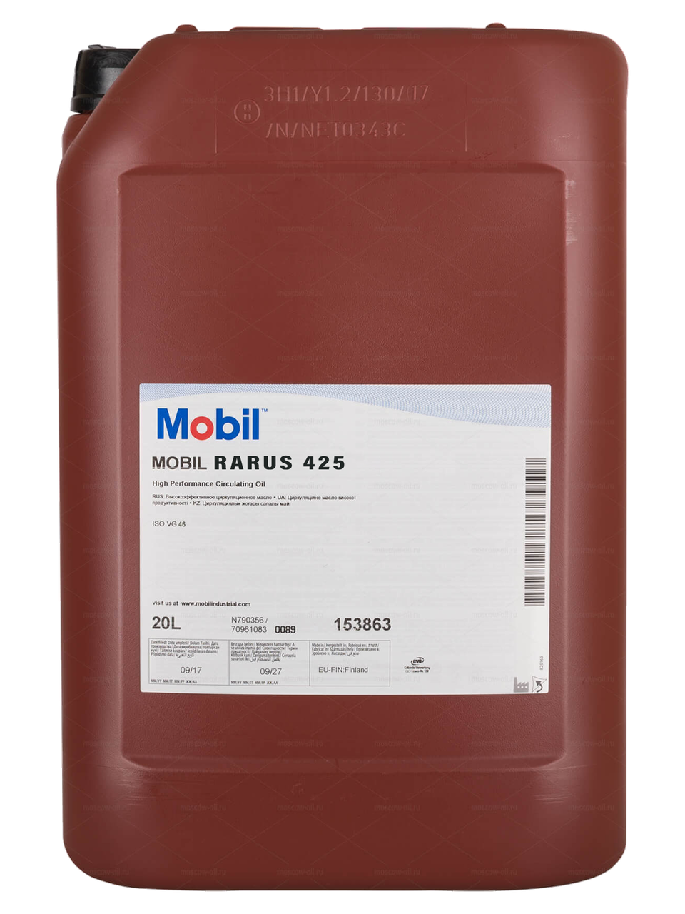 Олива Компресорна Rarus 425 20 л (152675) Mobil