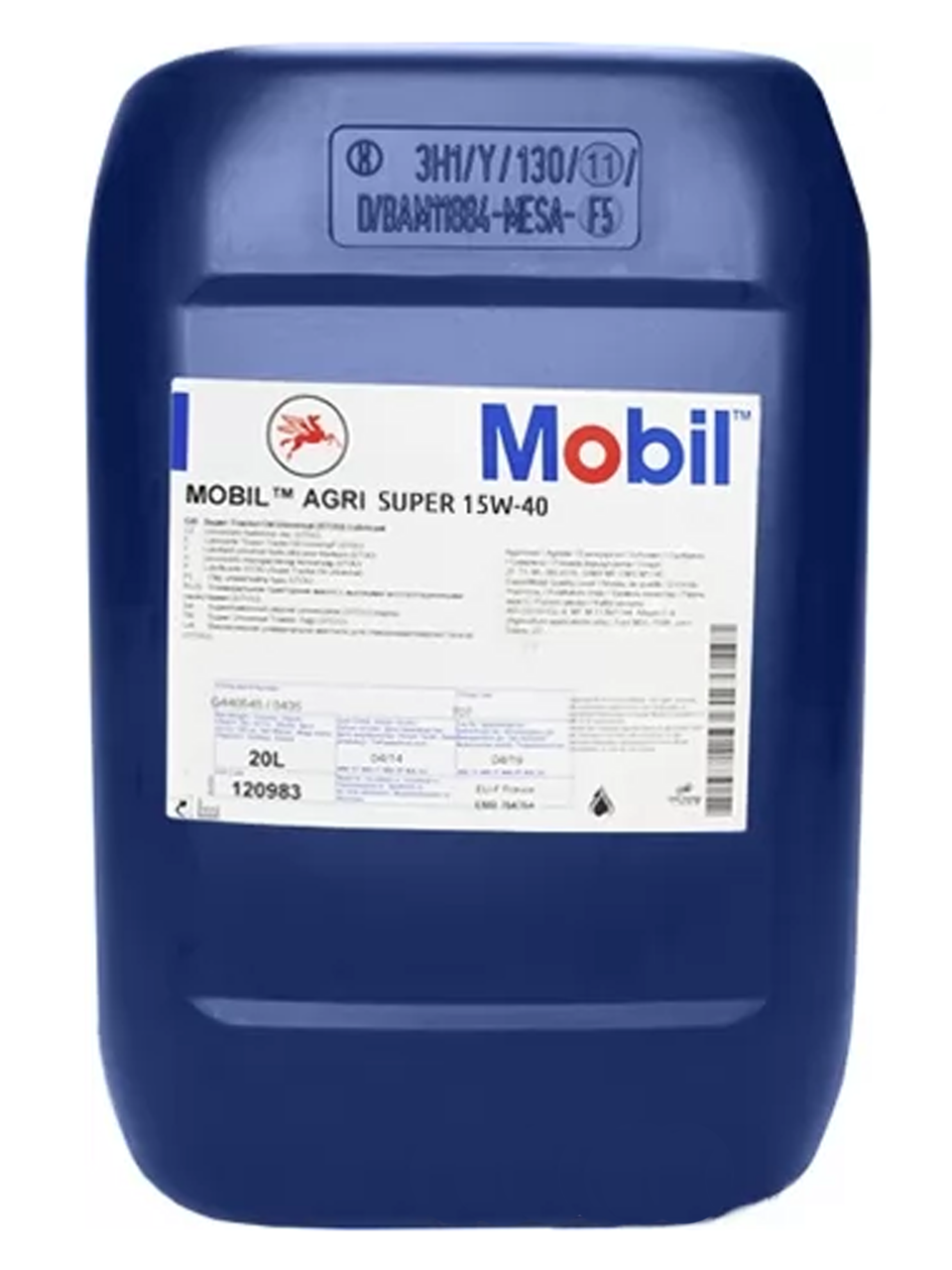 Олива спеціалізована Agri Super 15W-40 20 л (121058) Mobil