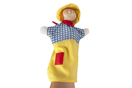 Лялька-рукавичка goki Сеппл, фото 1