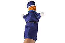 Лялька-рукавичка goki Поліцейський, фото 2