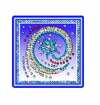 Набір для творчості Sequin Art Seasons Космос, Сонце, Місяць і зорі — 3 картини з пайєток 16×16 см, набір для дітей, фото 3