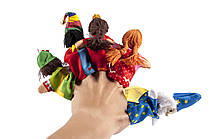 Лялька goki для пальчикового театру Опудало, фото 4