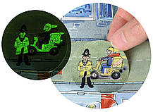 Набір перевідних наклейок Scribble Down “Лондон”, формат А4, з онлайн-додатком, фото 5