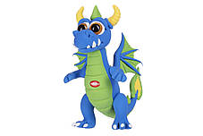 Маса для ліплення Paulinda Super Dough Cool Dragon Дракон синій, фото 4