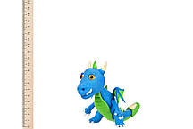 Маса для ліплення Paulinda Super Dough Cool Dragon Дракон синій, фото 6