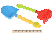 Набір для гри з піском Same Toy — відерце 6 елементів, рожевий, фото 3