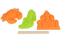 Набір для гри з піском Same Toy — відерце 6 елементів, рожевий, фото 4