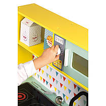 Ігровий набір Janod J06564 — дитяча кухня «Щасливий день», дерев’яна, фото 3