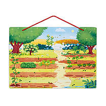 Магнітний набір Janod Сад — дерев’яна гра, 24 елементи, фото 4