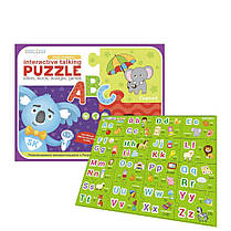 Аудіо дошка-пазл Smart Koala — двомовна English ABC, із книгою та інтерактивною ручкою, фото 3