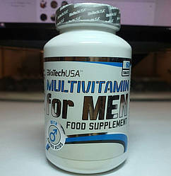 Вітаміни для чоловіків Biotech Multivitamin for Men 60 таблеток біотеч фор мен