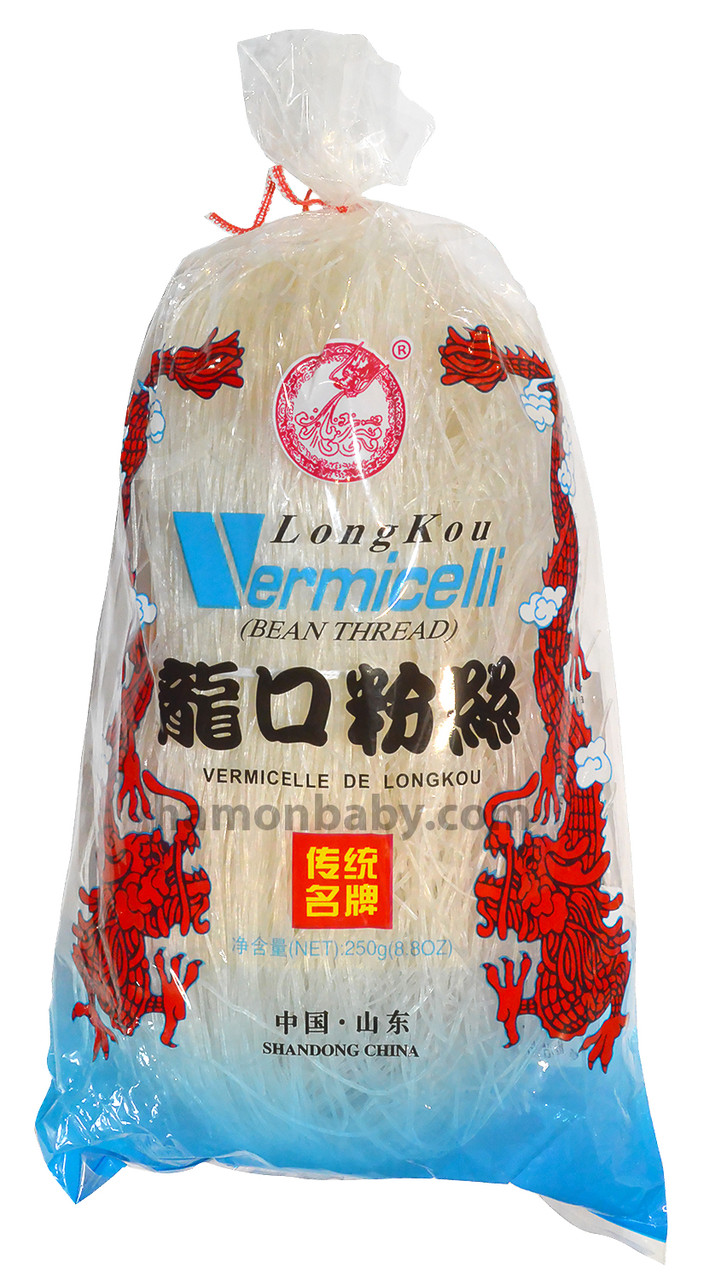 Купить Бобовая (стеклянная) лапша, 250 г, ТМ Longkou, Китай, цена 60 ...