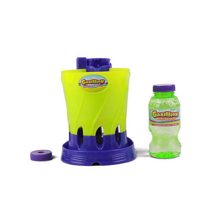 Генератор мильних бульбашок Gazillion Tornado — автоматичний, у комплекті розчин 118 мл, фото 1