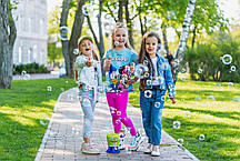 Генератор мильних бульбашок Gazillion Tornado — автоматичний, у комплекті розчин 118 мл, фото 4