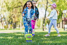 Генератор мильних бульбашок Gazillion Tornado — автоматичний, у комплекті розчин 118 мл, фото 5