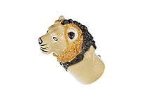 Ігровий набір Same Toy Пальчиковий театр Лев і Слон, 2 од., фото 4