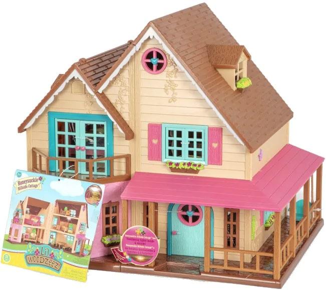Ігровий набір Li’l Woodzeez WZ6749Z — великий котеджний будинок для фігурок