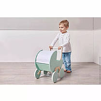 Візок Janod для ляльки м'ятний, фото 2