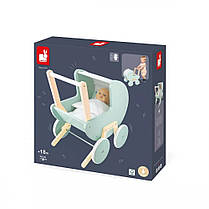 Візок Janod для ляльки м'ятний, фото 3